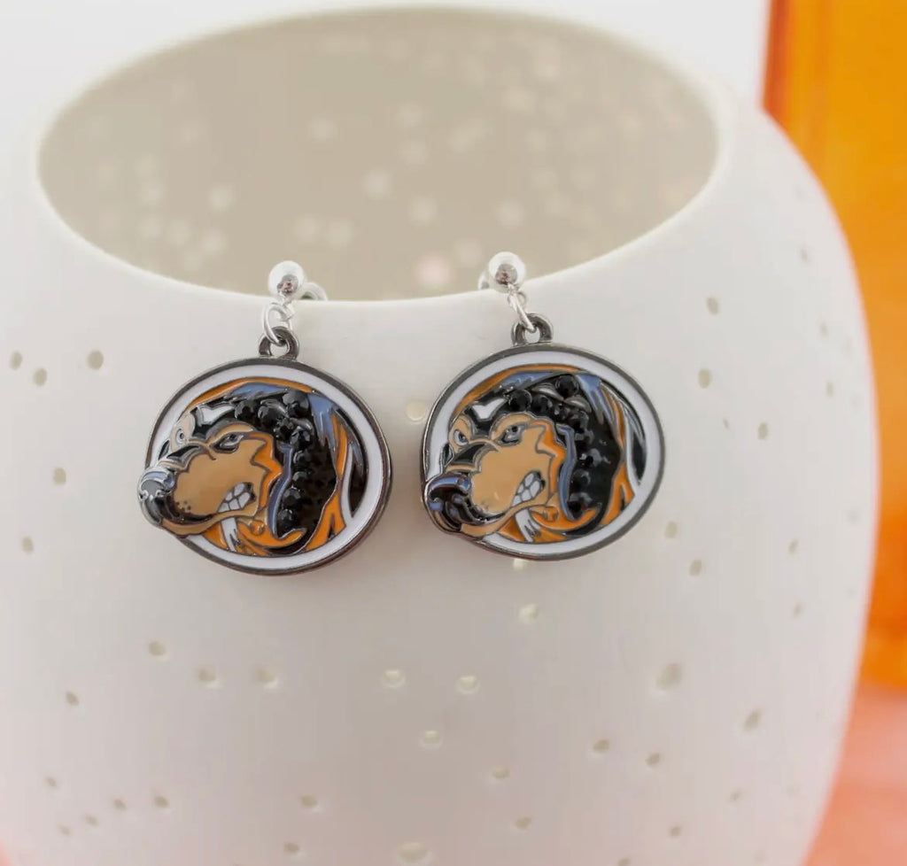 Tennessee Crystal Smokey Earrings