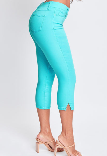 FINAL SALE Aqua Hyperstretch Pull On Capri