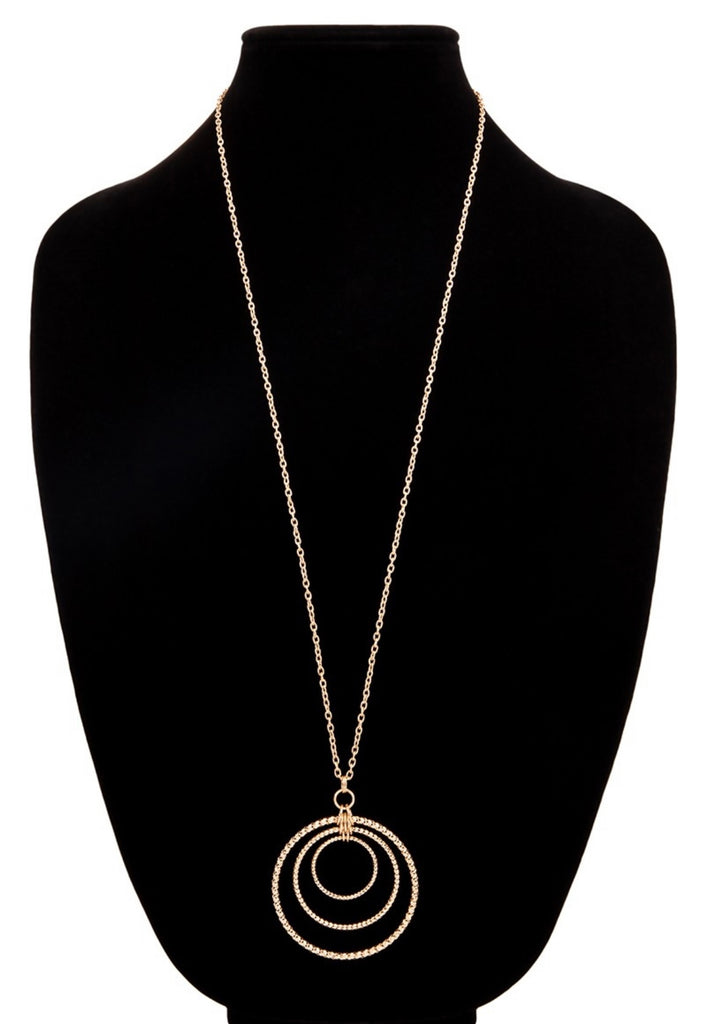 Gold Triple Layer Necklace