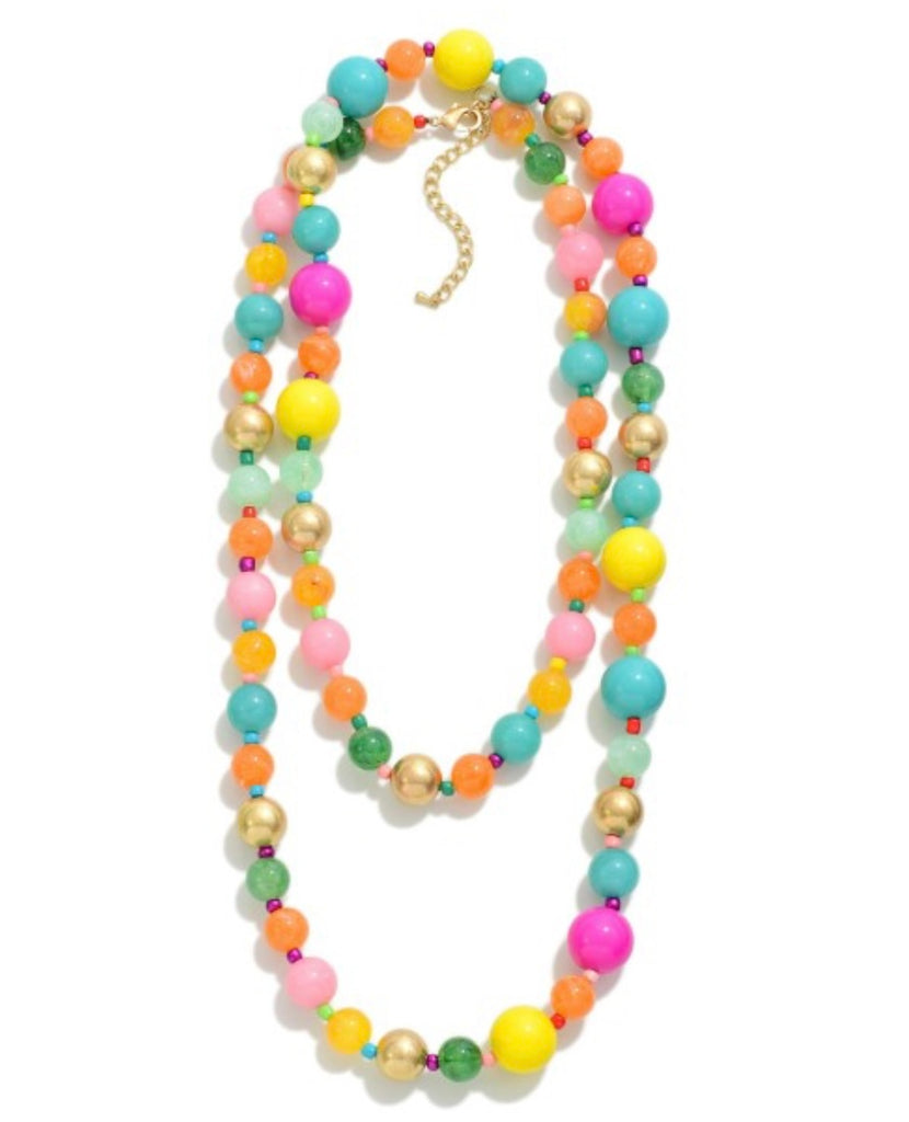 Multicolor Beaded Necklace