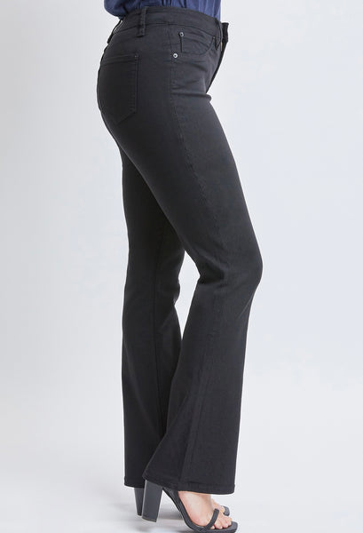 Black Hyperstretch Bootcut Pants