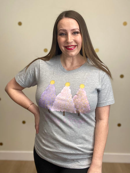 DOORBUSTER Merry & Bright Christmas Tree Tee