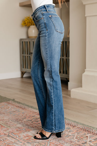 Judy Blue Mid Rise Vintage Bootcut Jeans - Online Only!