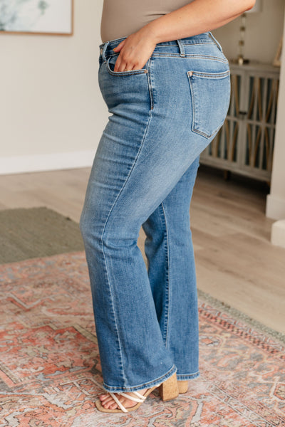 Judy Blue Mid Rise Vintage Bootcut Jeans - Online Only!