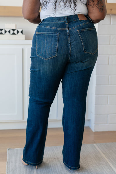 Judy Blue High Rise Pull On Slim Bootcut Jeans - Online Only!