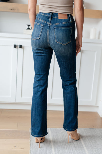 Judy Blue High Rise Pull On Slim Bootcut Jeans - Online Only!