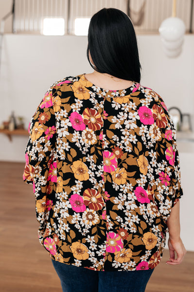 Take Another Chance Floral Print Top - Online Only!